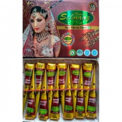 Boite de 12 cônes de Henné...