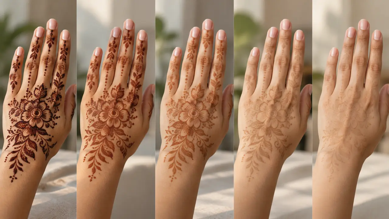 Wie lange hält ein Henna-Tattoo auf der Haut?