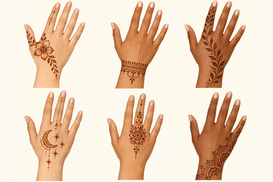 Six inspirations de motifs de pochoirs pour les mains