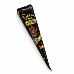 Schwarzer Henna-Kegel von Rimal Silk