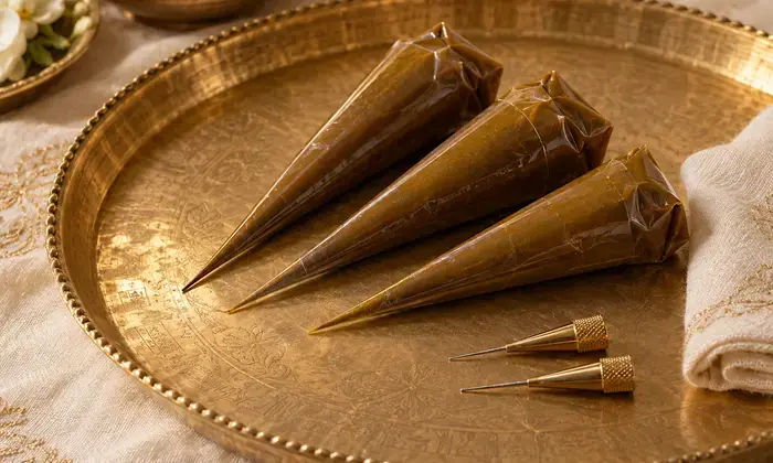 Henna cones and fine tips